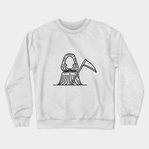 Death Crewneck Sweatshirt by sofiaayuso